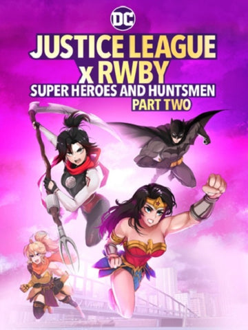 DC Justice League X Rwby Super Heroes And Huntsmen Part Two New Region B Blu-ray