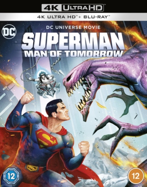 DC Superman Man Of Tomorrow (Darren Criss) 4K Ultra HD Region B Blu-ray Presale
