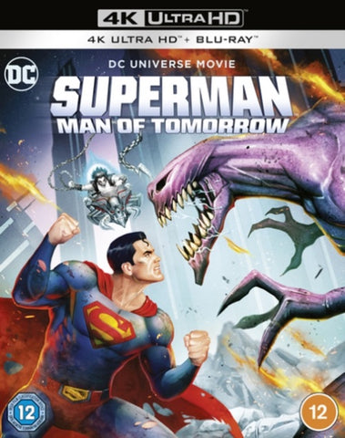DC Superman Man Of Tomorrow (Darren Criss) 4K Ultra HD Region B Blu-ray Presale