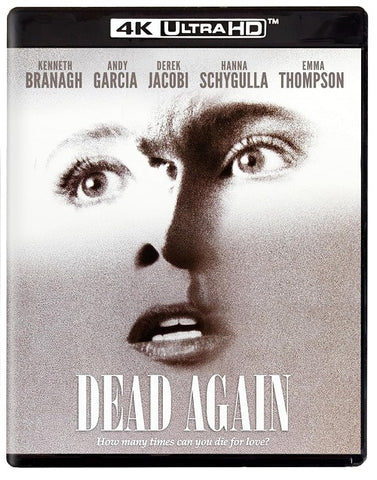 Dead Again (Kenneth Branagh Emma Thompson) New 4K Ultra HD Blu-ray Presale