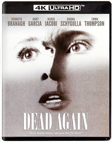Dead Again (Kenneth Branagh Emma Thompson) New 4K Ultra HD Blu-ray Presale