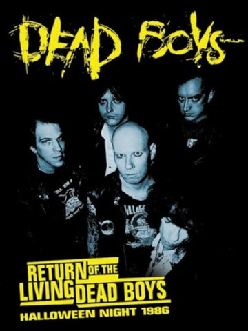 Dead Boys Return of the Living Dead Boys Halloween Night 1986 New DVD