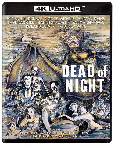 Dead Of Night (Michael Redgrave Mervyn Johns) 4K Ultra HD New Blu-ray Presale
