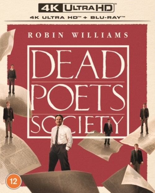 Dead Poets Society New 4K Ultra HD Region B Blu-ray + Steelbook Presale