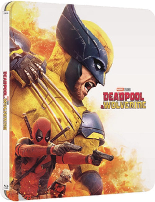 Deadpool 3 Deadpool Wolverine Limited 4K Ultra HD Region B Blu-ray + Steellbook