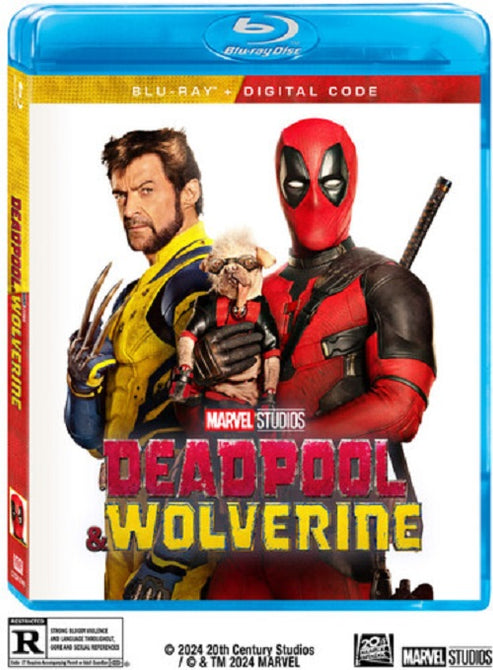 Deadpool & Wolverine (Ryan Reynolds Hugh Jackman) And New Blu-ray + Digital