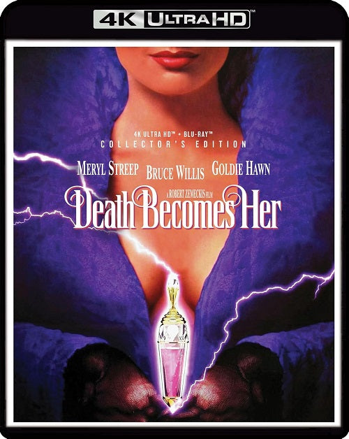 Death Becomes Her (Meryl Streep) Collectors Edition New 4K Ultra HD Blu-ray