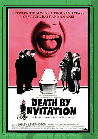 Death by Invitation (Shelby Leverington Aaron Phillips) New DVD