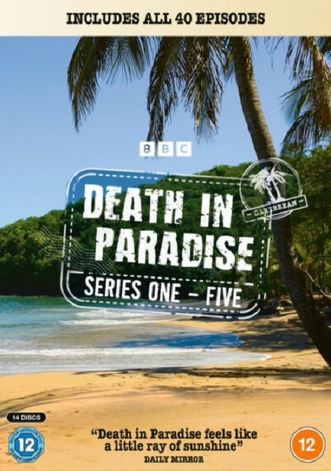 Death In Paradise Season 1 2 3 4 5 Series One Two Three Four Five DVD Presale
