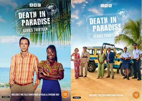 Death in Paradise Season 13 + 14 Series Thirteen Fourteen New Region 4 DVD