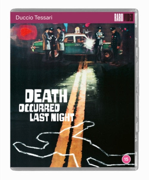 Death Occurred Last Night (Raf Vallone) Limited Edition New Region B Blu-ray