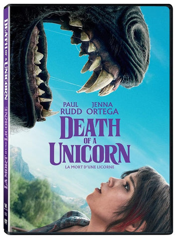 Death Of A Unicorn (Paul Rudd Jenna Ortega) New Region B Blu-ray Presale