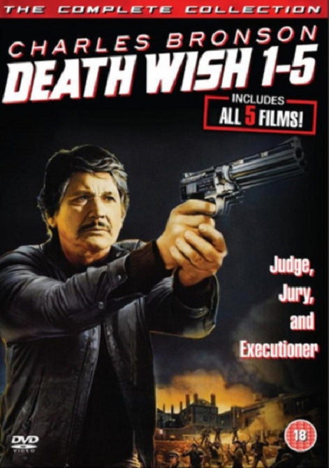 Death Wish 1 2 3 4 5 (Charles Bronson ) NEW DVD Set in Stock NOW