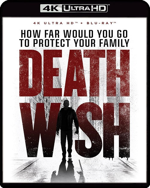 Death Wish (Bruce Willis Vincent D'Onofrio) New 4K Mastering Blu-ray