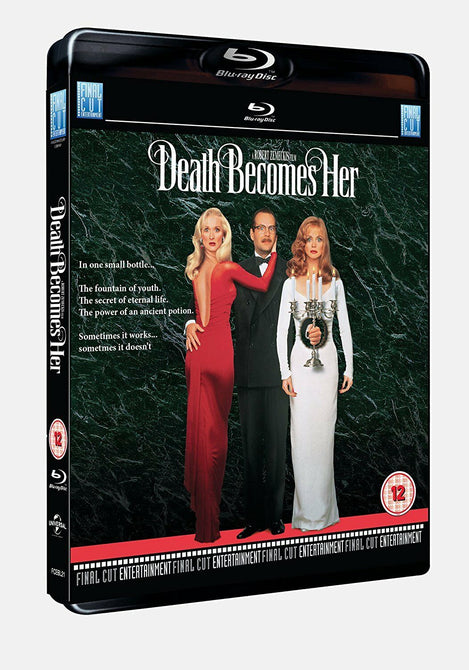 Death Becomes Her (Meryl Streep, Bruce Willis, Goldie Hawn) New Region B Blu-ray