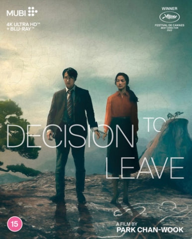 Decision To Leave (Tang Wei Park Hae-il) New 4K Ultra HD Region B Bu-ray