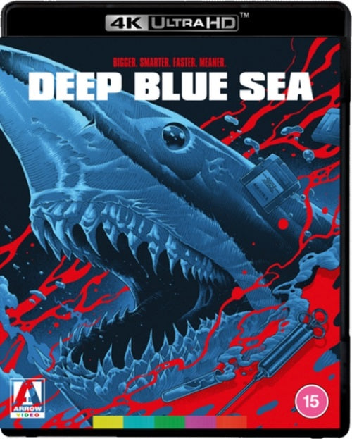 Deep Blue Sea (Saffron Burrows) New 4K Ultra HD Region B Blu-ray Presale