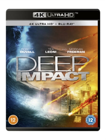 Deep Impact (Robert Duvall Tea Leoni) New 4K Ultra HD Region B Blu-ray