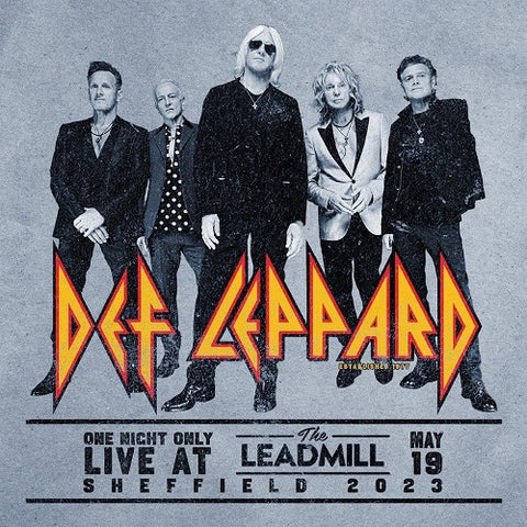 Def Leppard Live At The Leadmill SHM New CD