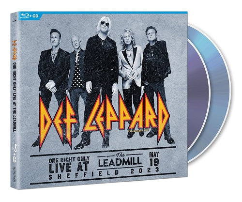 DEF LEPPARD One Night Only Live At The Leadmill Sheffield May 19 2023 CD Blu-ray