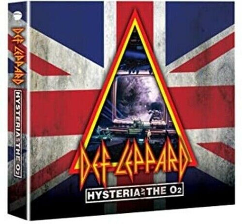 Def Leppard Hysteria at the O2 New Region B Blu-ray + 2xCD Box Set