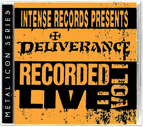 Deliverance Intense Series Live Volume 1 Vol One New CD