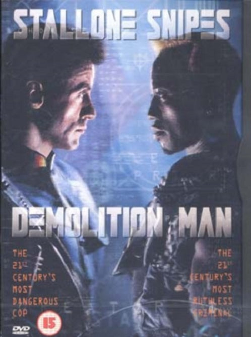 Demolition Man (Bob Gunton Sylvester Stallone Wesley Snipes) New Region 2 DVD