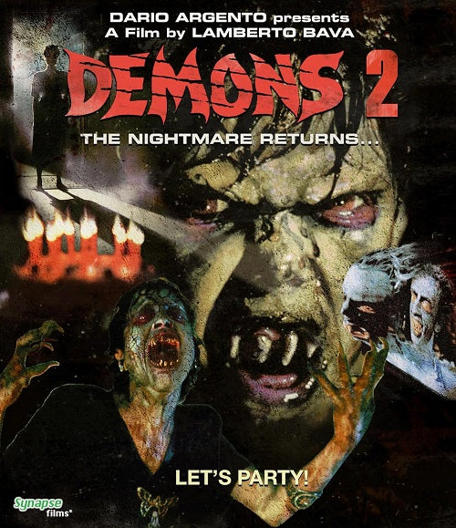 Demons 2 (David Knight Nancy Brilli Coralina Cataldi-Tassoni) Two New Blu-ray
