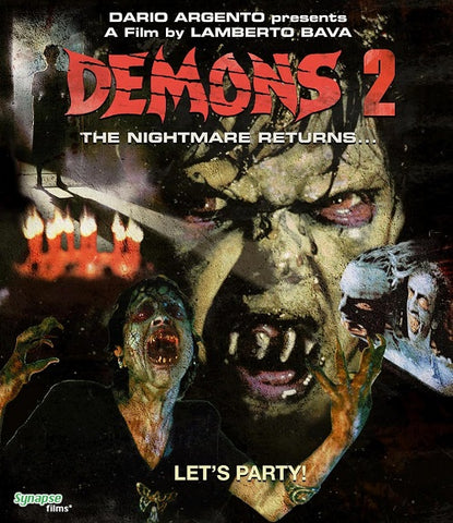 Demons 2 (David Knight Nancy Brilli Coralina Cataldi-Tassoni) Two New Blu-ray