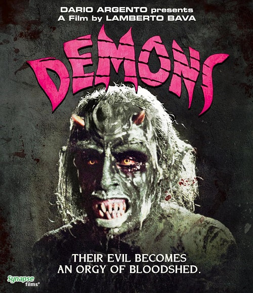 Demons (Urbano Barberini Natasha Hovey Karl Zinny) New 4K Ultra HD Blu-ray