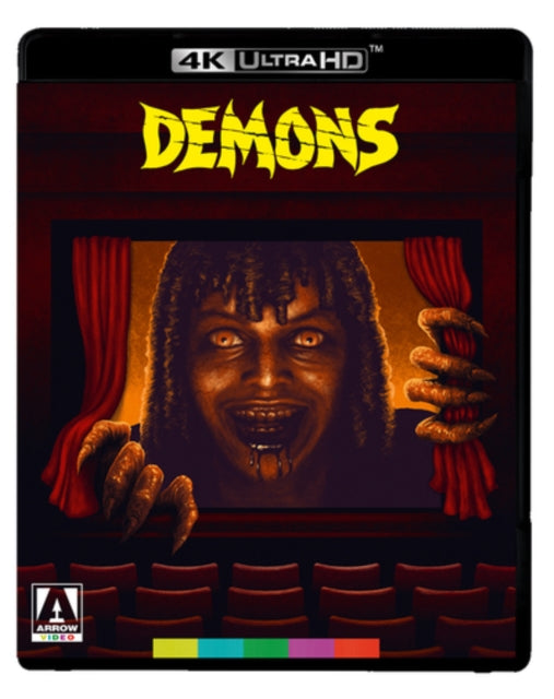 Demons (Natasha Hovey Fiore Argento) New 4K Ultra HD Region B Blu-ray