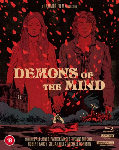 Demons of the Mind Collectors Edition New 4K Ultra HD Region B Blu-ray Presale