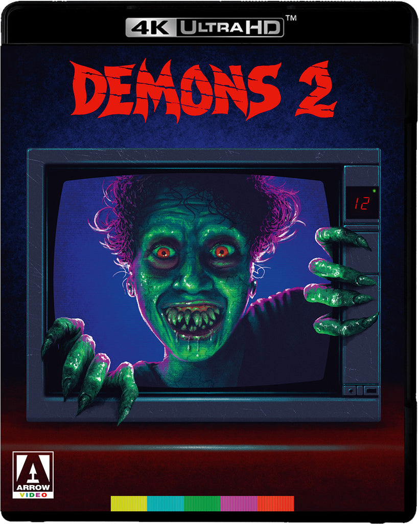 Demons 2 (David Knight Nancy Brilli) Two New 4K Ultra HD Region B Blu ...