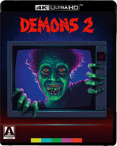 Demons 2 (David Knight Nancy Brilli) Two New 4K Ultra HD Region B Blu-ray