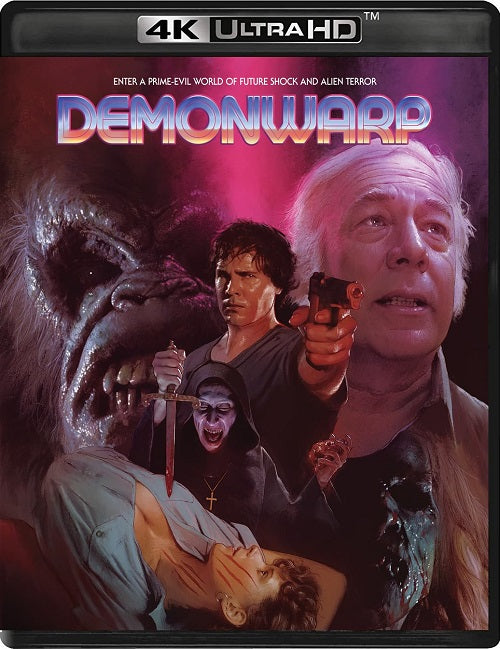 Demonwarp (George Kennedy Billy Jayne) New 4K Ultra HD Blu-ray Presale