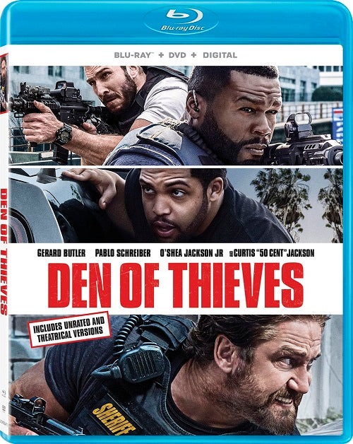 Den of Thieves (Gerard Butler Pablo Schreiber O'Shea Jackson Jr) New Blu-ray