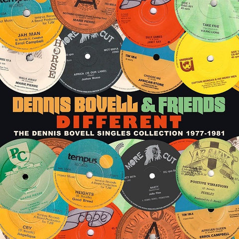 DENNIS BOVELL & FRIENDS Different The Singles Collection 1977 1981 And New CD