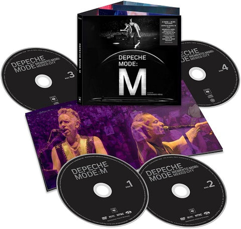 Depeche Mode M 4 Disc New CD + DVD + Booklet + Photo + Photo Card Presale