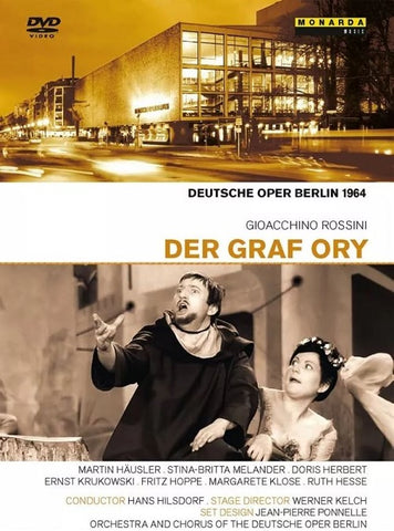 Der Graf Ory Oper Berlin (Gioachino Rossini Stina-Britta Melander) New DVD