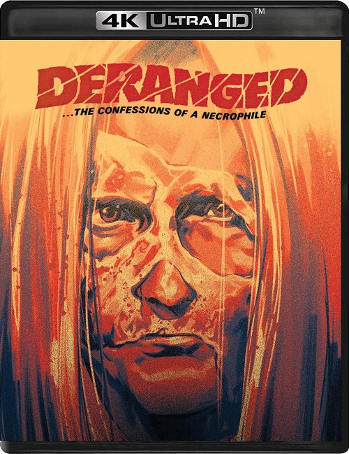 Deranged (Roberts Blossom Cosette Lee Leslie Carlson) New 4K Ultra HD Blu-ray
