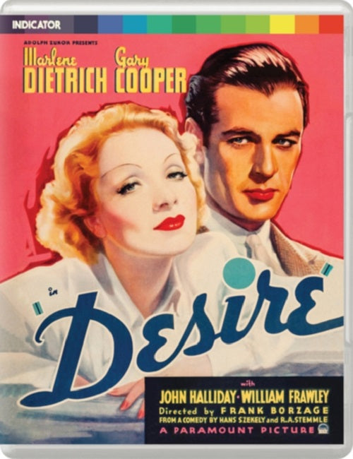 Desire (Marlene Dietrich Gary Cooper) Limited Edition New Region B Blu-ray