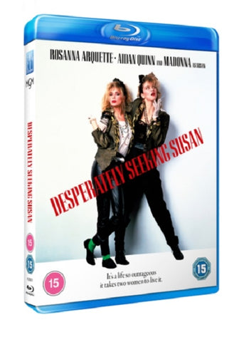 Desperately Seeking Susan (Aidan Quinn Madonna Rosanna Arquette) Reg B Blu-ray
