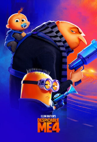 Despicable Me 4 (Steve Carell Will Ferrell Kristen Wiig) Four New DVD