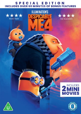 Despicable Me 4 (Steve Carrell Kristen Wiig) Four Special Edition New DVD