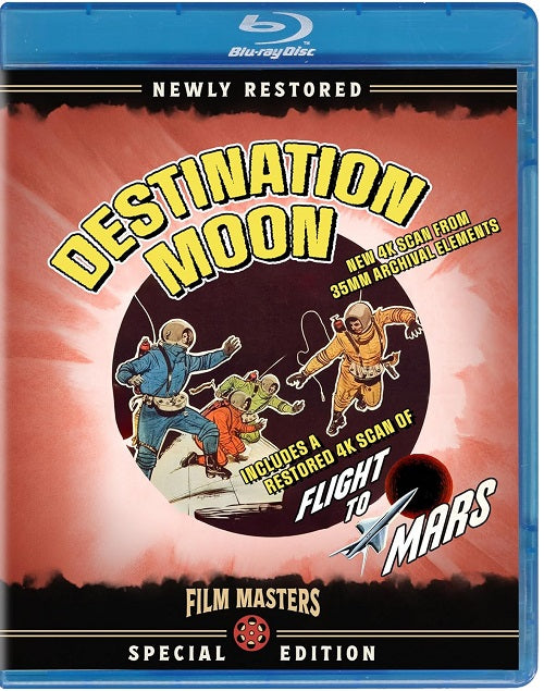 Destination Moon + Flight to Mars Special Edition New Blu-ray Presale
