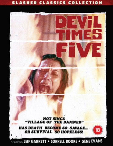 Devil Times Five (Leif Garrett Sorrell Booke) 5 New Region B Blu-ray Presale