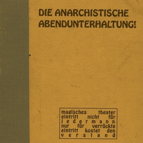 Die Anarchistische Abendunterhaltung Self Titled New CD