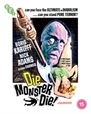 Die Monster Die (Paul Farrell Leslie Dwyer Sydney Bromley) Region B Blu-ray