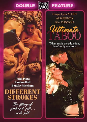 Different Strokes + Ultimate Taboo Skinmax Double Feature (Dana Plato) New DVD