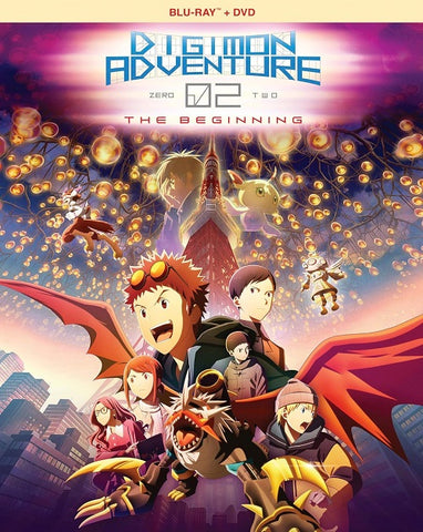 Digimon Adventure 02 The Beginning (Brian Donovan) New Blu-ray + DVD